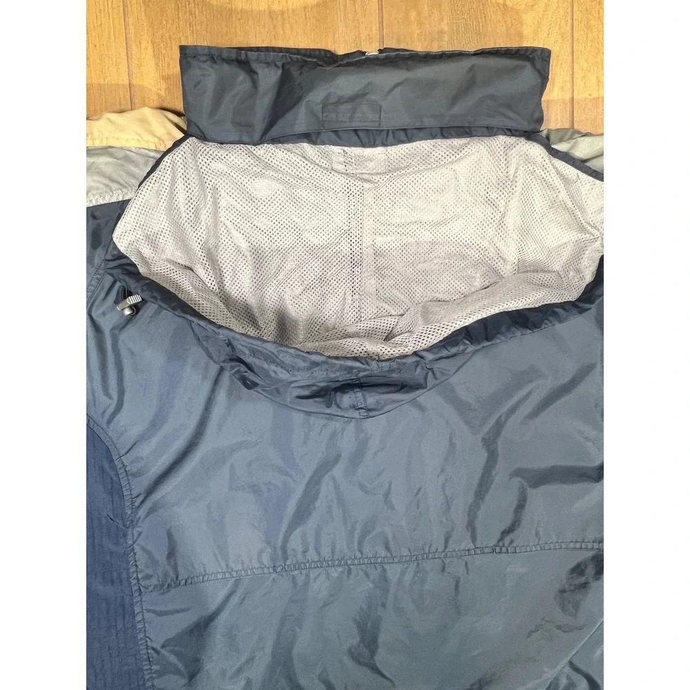 Crable Sportswear CS-TEC Notre Dame‎ Fighting Irish Windbreaker Jacket Navy XXL